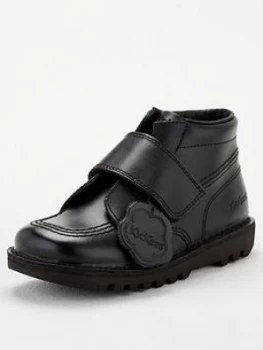 Image of Kickers Toddler Kilo Strap Boots - Black