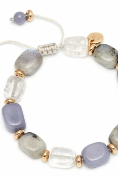 Image of Lola Rose Jewellery Quartz & Labradorite Angel Bracelet JEWEL 591669