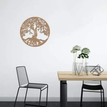 Image of Tree - Copper Copper Decorative Metal Wall Accessory