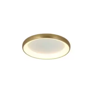 Image of Kapedes LED Ceiling Light 60W 3000K Aluminium Brushed Gold Matt