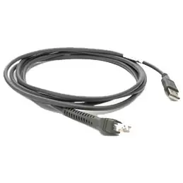 Image of Zebra CBA-U01-S07ZAR USB cable 2.1 m USB 2.0 USB A Grey
