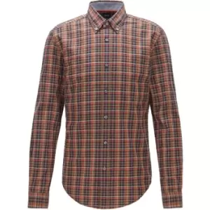 Image of Boss Boss Rod Shirt Mens - Brown