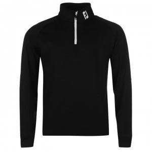 Image of Footjoy Chillout Pull Over Mens - Black