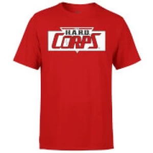 Image of Valiant Comics Classic Hard Corps Logo T-Shirt - M - Red