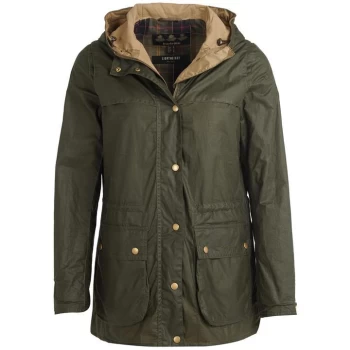 Image of Barbour Lightweight Durham Wax Jacket - Green