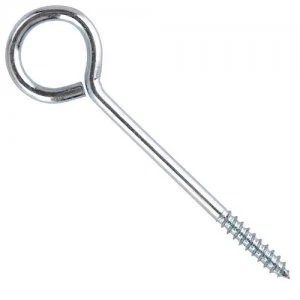 Image of Select Hardware Screw Eyes Bright Zinc Plated 55mm 2 Pack