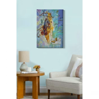 Image of Kanvas Tablo (50 x 70) - 148 Multicolor Decorative Canvas Painting