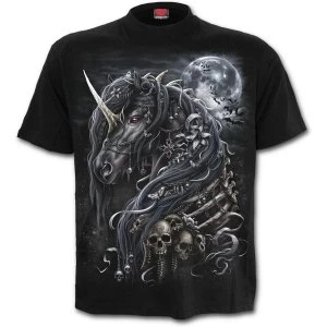Image of Dark Unicorn Mens Small T-Shirt - Black