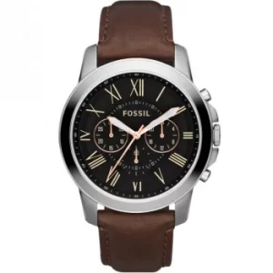 Image of Mens Fossil Grant Chronograph Watch