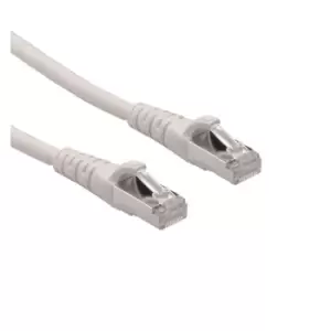 Image of ROLINE CAT.6a S/FTP networking cable Grey 1m Cat6a S/FTP (S-STP)