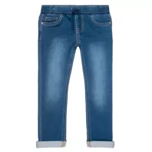 Image of Name it NMMROBIN boys's Childrens Skinny Jeans in Blue - Sizes 18 months,2 years,3 years,4 years,5 years,6 years