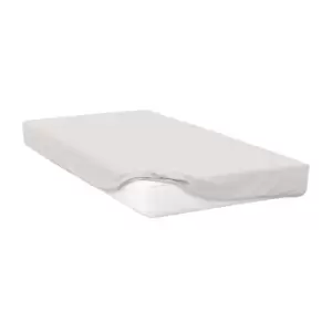 Image of Belledorm Cotton Sateen 1000 Thread Count Extra Deep Fitted Sheet (Emperor) (Ivory)