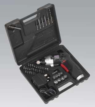 Image of Sealey CP36S Cordless Lithium-ion Screwdriver Set 46pc 3.6V