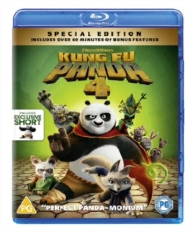 Image of Kung Fu Panda 4 Bluray 5053083267575