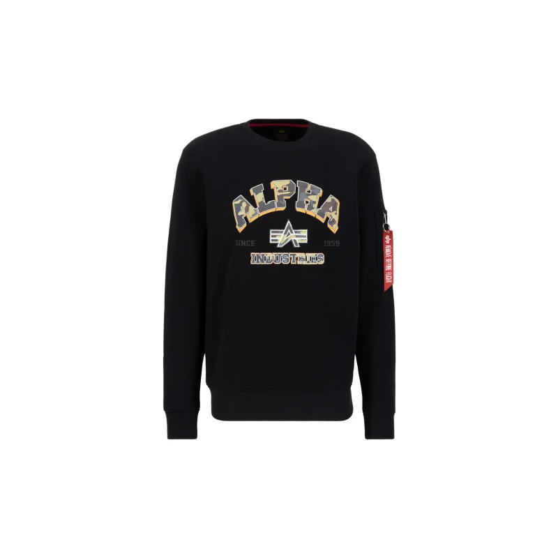 Image of alpha industries Sweatshirt Alpha Industries College Noir Male S