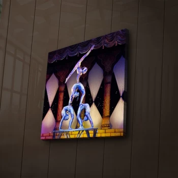 Image of 4040?ACT-29 Multicolor Decorative LED Lighted Canvas Painting