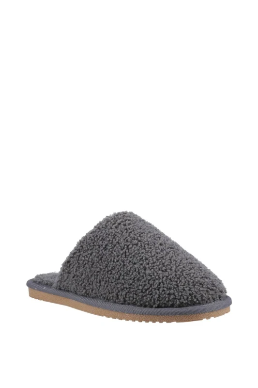 Image of Hush Puppies Womens Joanna Mule in Charcoal Size: 3 Charcoal Female 3