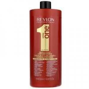 Image of Revlon Professional Uniq One Classic Conditioning Hair and Scalp Shampoo 1000ml