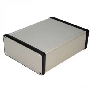 Image of Hammond 1455Q1601 Extruded Aluminium Enclosure 163 x 120.5 x 51.5m...