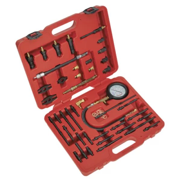 Image of Genuine SEALEY VSE3155 Petrol & Diesel - Master Compression Test Kit