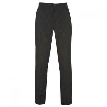 Image of Slazenger Golf Pin Striped Trousers Mens - Black