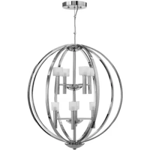 Image of Chandelier Mondo Chrome poli 71,3 Cm