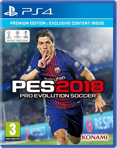 Image of PES 2018 Pro Evolution Soccer Premium Edition PS4 Game