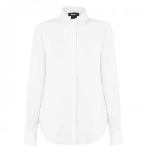 Image of DKNY Long Sleeve Shirt - Ivory Ivy