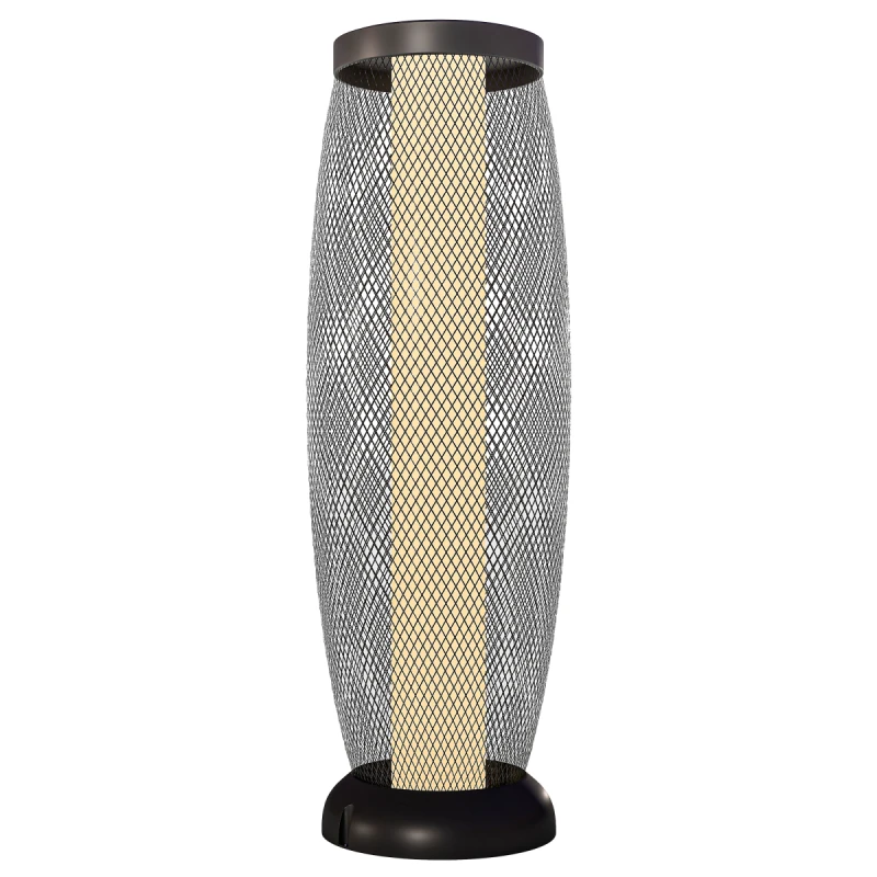 Image of Outsunny 71.5cm Garden Solar Lamp, Metal Floor Lamp with Auto On/Off LED - Outsunny 5063603713345