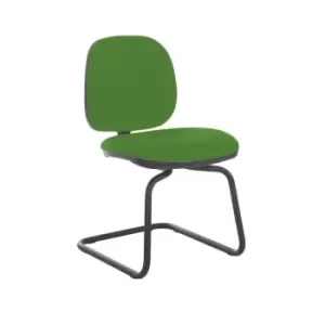 Image of Dams MTO Jota Fabric Visitors Chair with No Arms - Madura Green