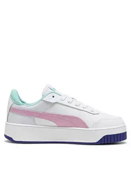 Image of Puma Carina Street Jr Low Trainers 06086901230 Size 3 (35.5) - White