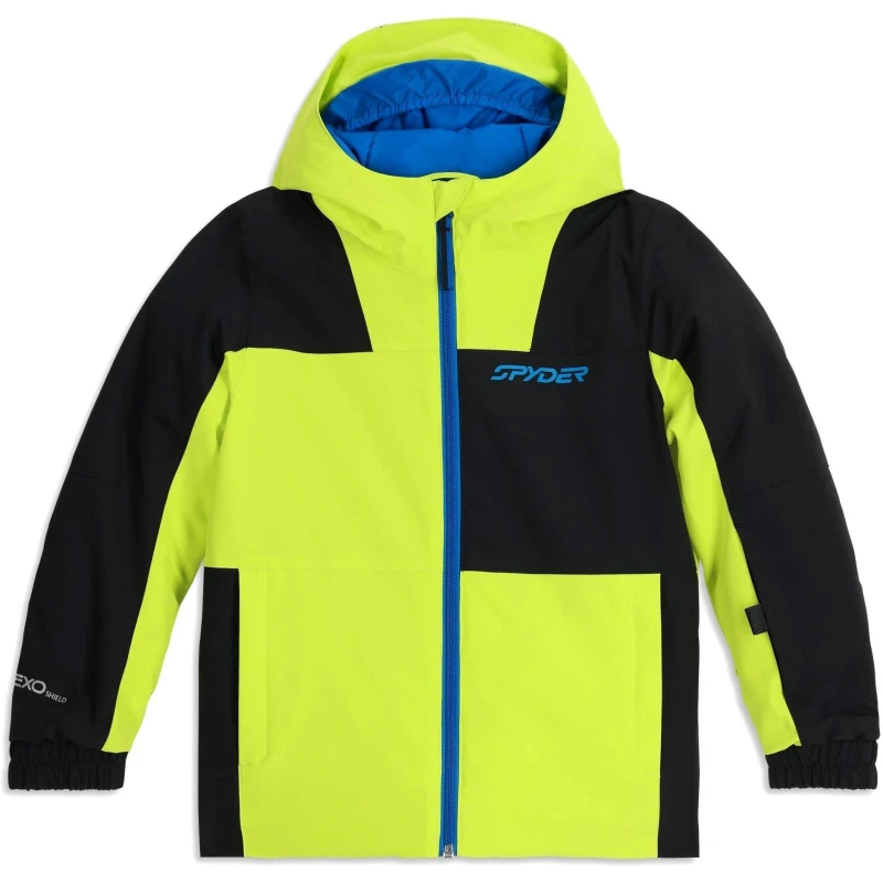 Image of Spyder Kids Slash Ski Jacket Lime male 7-8 (S)