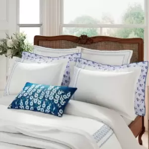 Image of V&A Ninua Kingsize Duvet Cover, Blue