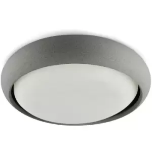 Image of Faro Anga 295 Dark Grey LED Ceiling Lamp 24W 2700K IP44