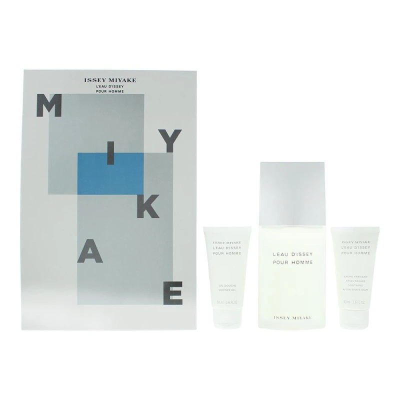 Image of Issey Miyake L'Eau d'Issey Pour Homme Eau de Toilette 75ml Gift Set For Him