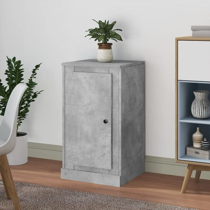 Image of VIDAXL Sideboard Concrete Grey 37.5x35.5x67.5cm Engineered Wood Vidaxl 8720845790981