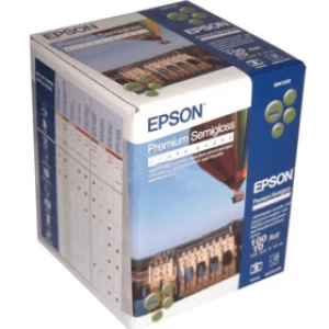 Image of Epson S041330 White Premium Semi-Gloss Photo Paper Roll 251gsm 100mm x 10m