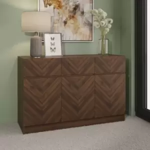 Image of Taranto Wide Sideboard Walnut