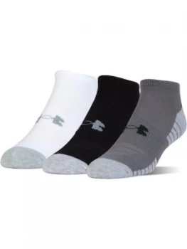 Image of Urban Armor Gear Mens Heatgear Tech No Show 3 Pack Socks Slate