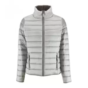 Image of SOLS Mens Ride Padded Water Repellent Jacket (L) (Metal Grey)