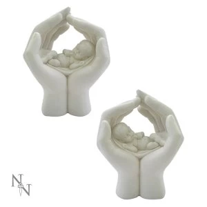 Image of Shelter Set Of 2 Cherub Hands