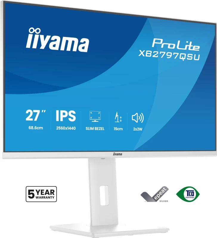 Image of iiyama ProLite XB2797QSU-W1 computer monitor 68.6cm (27") 2560 x