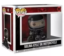 Image of Funko Pop! Movies - The Batman - Selina Kyle on Motorcycle