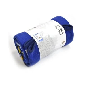 Image of Real Madrid Fade Design Fleece Blanket New Crest