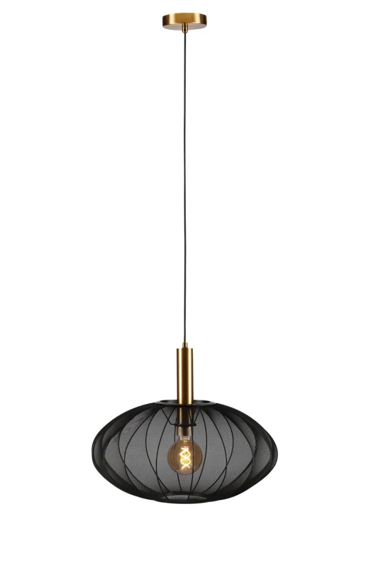 Image of Netlighting Lucide CORINA Pendant light 50cm 1xE27 Black Unisex