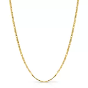 Image of Fred Bennett Gold Plated Anchor Chain Necklace