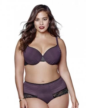 Image of Ashley Graham Lace Plunge Bra