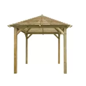 Image of Forest Garden Venetian 10X10 Pavilion Natural Timber