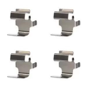 Image of QUICK BRAKE Accessory Kit, disc brake pads 109-1673 PEUGEOT,CITROEN,MITSUBISHI,3008 (0U_),3008 SUV (M_),4007 (VU_, VV_),4008 SUV,C-CROSSER (EP_)