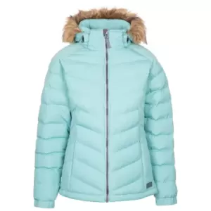 Image of Trespass Womens/Ladies Nadina Waterproof Padded Jacket (M) (Aquarium Blue)